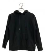 BATONERバトナ―）の古着「loopweel knityyarn Hoodie」｜ブラック