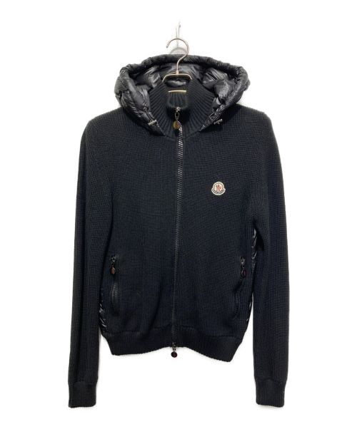 中古・古着通販】MONCLER (モンクレール) ニット切替ダウンジャケット