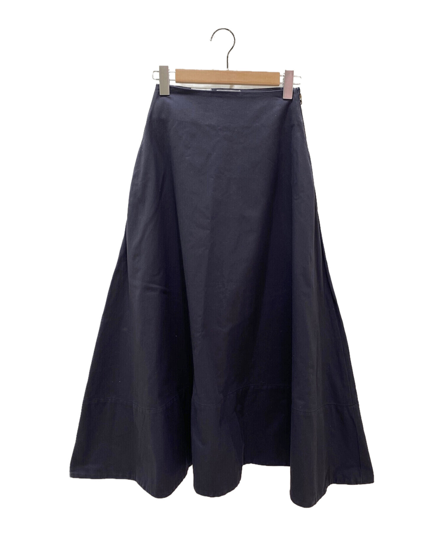 60cmヒップマディソンブルー MADISONBLUE ロングスカート フレア 00 XS 紺