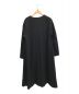 08sircus (ゼロエイトサーカス) WOOL/COTTON COLLARLESS COAT ブラック サイズ:1：5800円