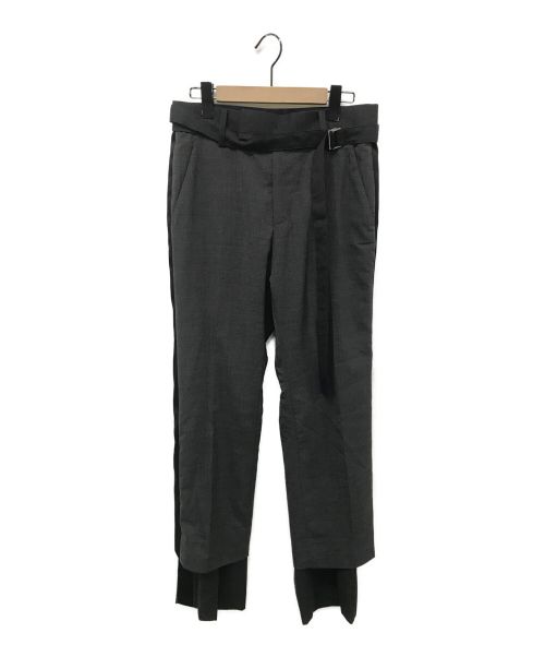 Sacai 20SS Suitiing Pants サイドラインレイヤードパンツ | ajmalstud.com