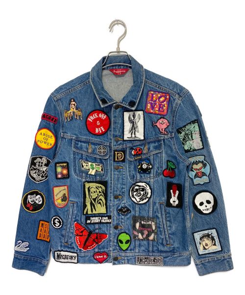 中古・古着通販】SUPREME (シュプリーム) Patches Denim Trucker