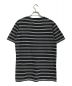 Maison Margiela (メゾンマルジェラ) ボーダーTシャツ ホワイト×ブラック サイズ:XS：2480円