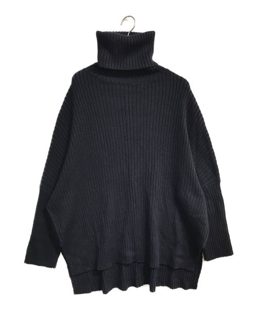 ックプルオ DEUXIEME CLASSE - Oversized rib タートルネックプル