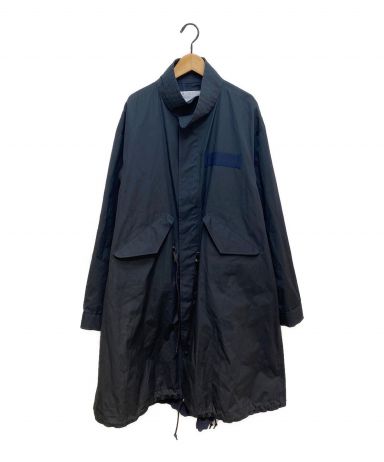 【中古・古着通販】sacai (サカイ) コットンモッズコート ネイビー