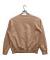 AURALEE (オーラリー) ELASTIC HIGH GAUGE SWEAT P/O サーモンピンク サイズ:1：5800円