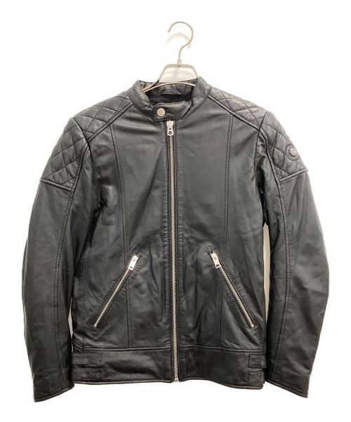 中古・古着通販】DIESEL (ディーゼル) ラムレザーシングルライダース