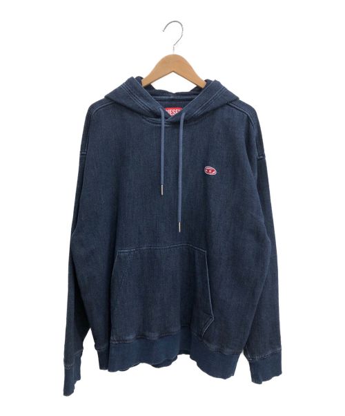 中古・古着通販】DIESEL (ディーゼル) TRACK DENIMパーカー インディゴ