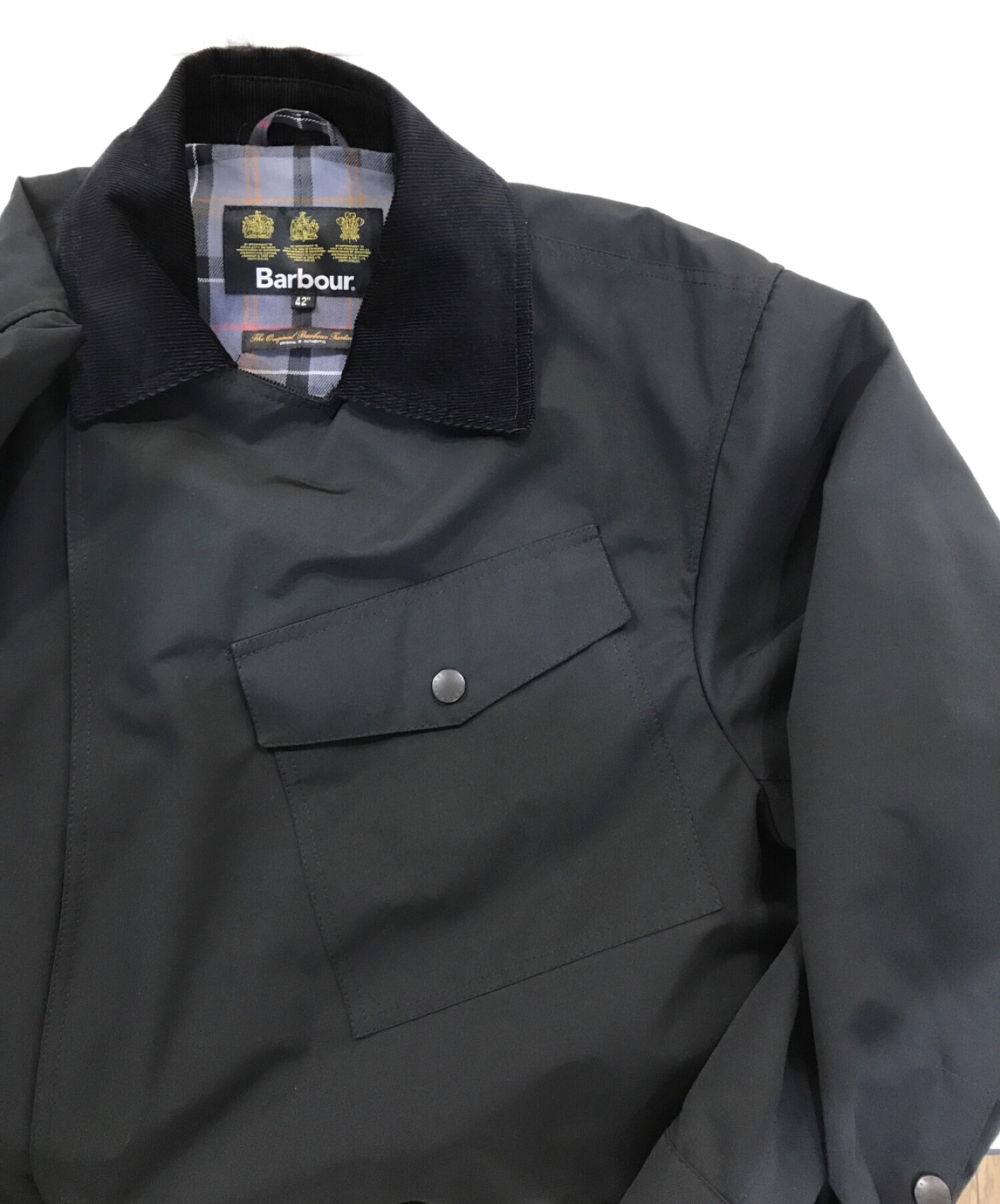 Barbour (バブアー) DESPATCH RIDERS COAT/ディスパッチライダースコート ブラック サイズ:42