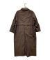 YAECA (ヤエカ) SOUTIEN COLLAR COAT LONG ブラウン サイズ:S：18000円