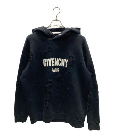 【中古・古着通販】GIVENCHY (ジバンシィ) デストロイパーカー