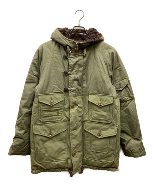 NIGEL CABOURN（ナイジェルケーボン）NIGEL CABOURN (ナイジェルケーボン) WWⅡ COLD WEATHER CLOTH DOWN JACKET オリーブ サイズ:50の古着・服飾アイテム