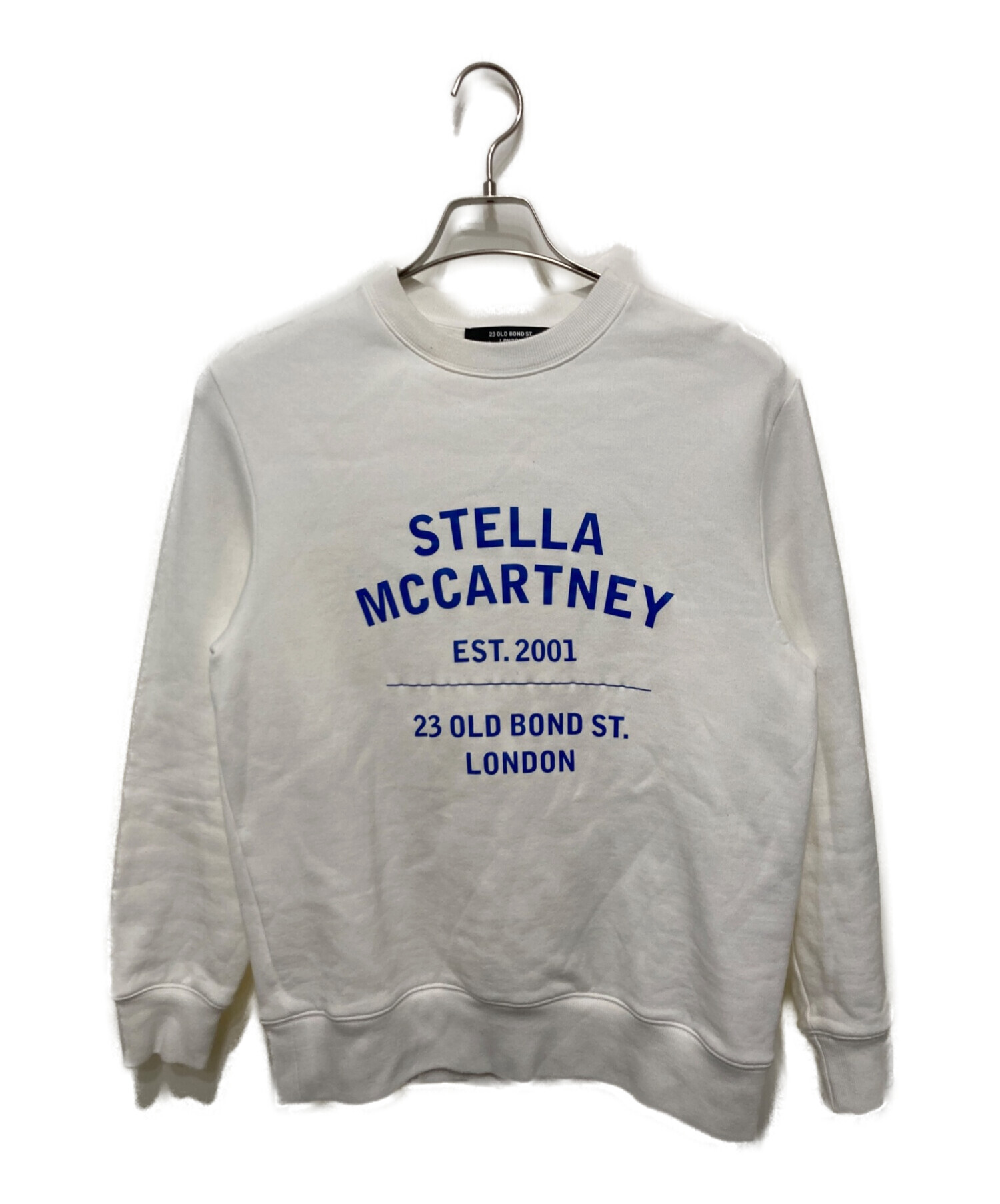 STELLA McCARTNEY (ステラマッカートニー) ロゴスウェット ホワイト サイズ:XS