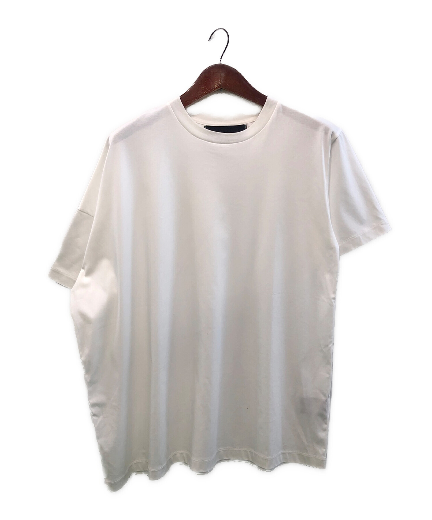 中古・古着通販】IHATOV (イーハトーブ) asymmetry T-shirt ホワイト
