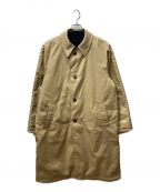 WOOLRICHウールリッチ）の古着「REVERSIBLE BAL COLLAR COAT」｜ネイビー