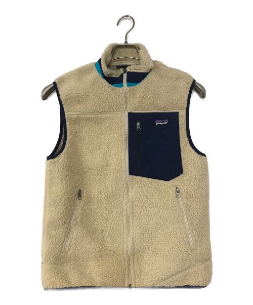 Patagonia（パタゴニア）Patagonia (パタゴニア) クラシックレトロXベスト ベージュ サイズ:Sの古着・服飾アイテム