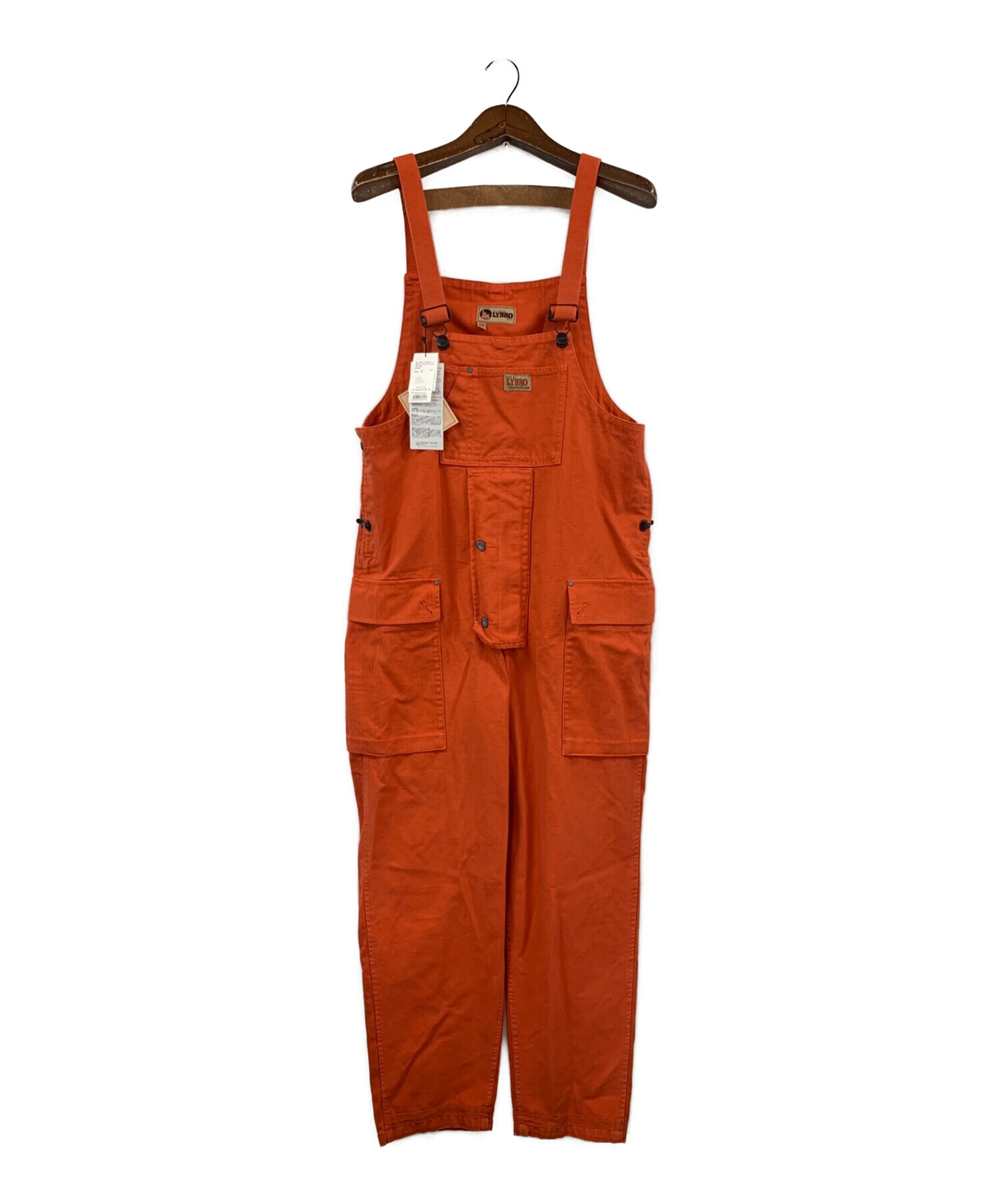 NIGEL CABOURN LYBRO (ナイジェルケーボン ライブロ) NAVAL DUNGAREE MIX オレンジ サイズ:46