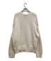 ATON (エイトン) Bionyco crewneck sweater アイボリー サイズ:2：10800円