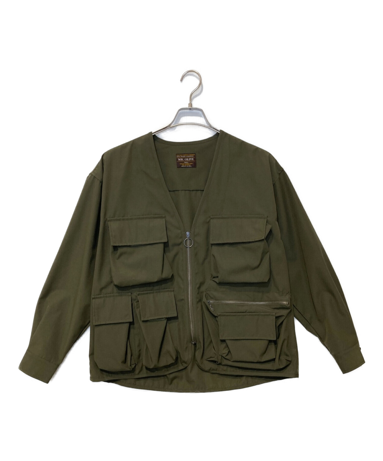 MR.OLIVE (ミスターオリーブ) HUNTING ZIP UP JACKET/ハンティングジップアップジャケット オリーブ サイズ:SMALL