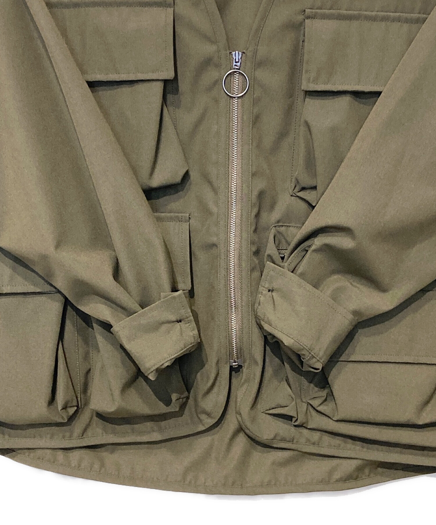 配送日指定可 MR.OLIVE HUNTING ZIP UP JACKET 極美品 カーキ - 通販