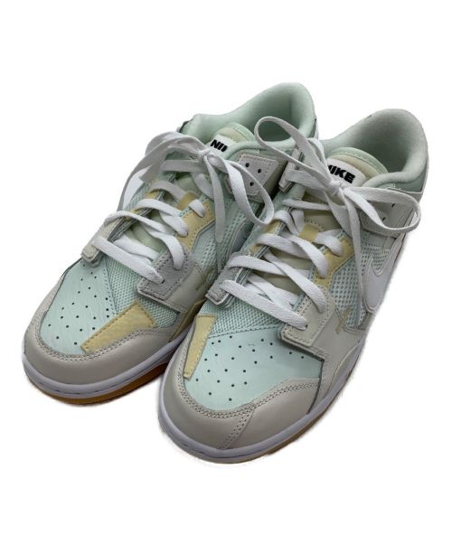 NIKE（ナイキ）NIKE (ナイキ) DUNK LOW SCRAP SEA GLASS グリーン×グレー サイズ:28の古着・服飾アイテム