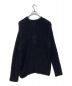 YOKE (ヨーク) BUSHY COTTON CREW NECK ブラック サイズ:1 未使用品：15800円