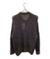 YOKE (ヨーク) BUSHY COTTON CREW NECK ブラック サイズ:2：15800円