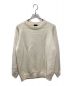 ATON（エイトン）の古着「CASHMERE WASHI CREWNECK SWEATER」｜アイボリー