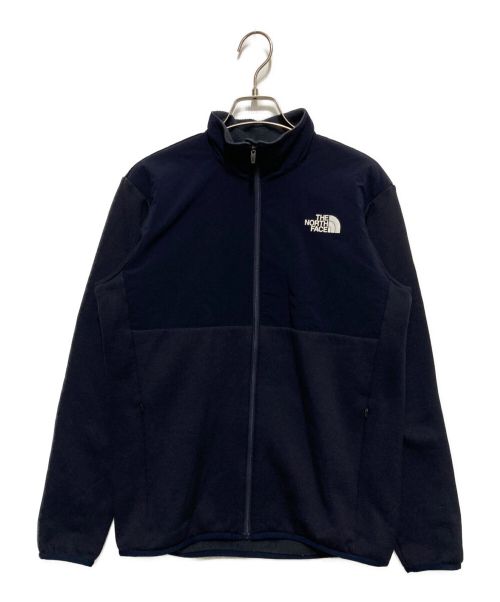 THE NORTH FACE（ザ ノース フェイス）THE NORTH FACE (ザ ノース フェイス) HYBRID NYLON FLEECE JACKET ネイビー サイズ:Ⅿの古着・服飾アイテム