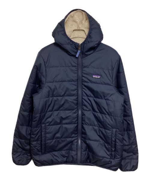 Patagonia（パタゴニア）Patagonia (パタゴニア) K's Reversible Ready Freddy Hoody ネイビー×アイボリー サイズ:キッズXXLの古着・服飾アイテム