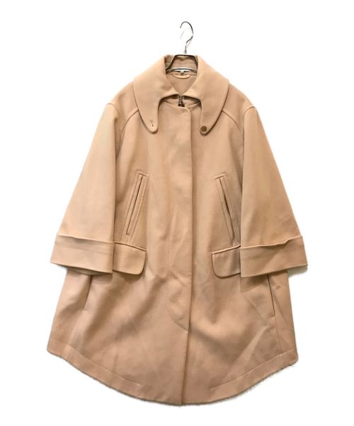 CARVEN（カルヴェン）CARVEN (カルヴェン) ウールコート ピンク サイズ:34の古着・服飾アイテム