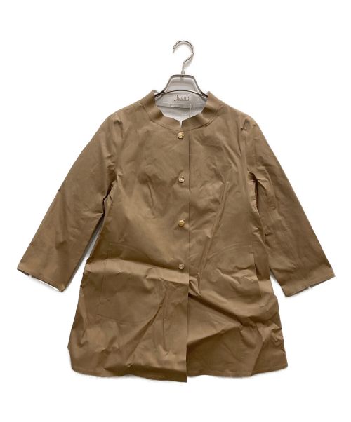 HERNO（ヘルノ）HERNO (ヘルノ) リバーシブルスタンドカラーコート ベージュ サイズ:40の古着・服飾アイテム