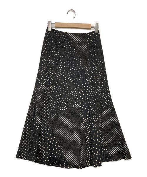 STEVEN ALAN（スティーブンアラン）STEVEN ALAN (スティーブンアラン) RANDOM DOT LONG SKIRT ブラック サイズ:Mの古着・服飾アイテム