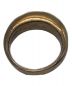 LAVER (ラバー) GOLD BIG RING(小) ゴールド サイズ:16号：4800円