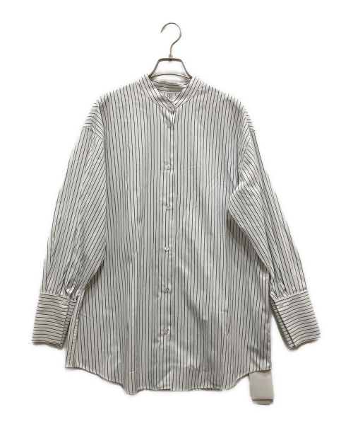 feerique（フィーリック）feerique (フィーリック) ドビーストライプシャツ サイズ:2の古着・服飾アイテム