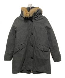 WOOLRICH（ウールリッチ）の古着「インナーダウン付フーデットコート」｜グレー