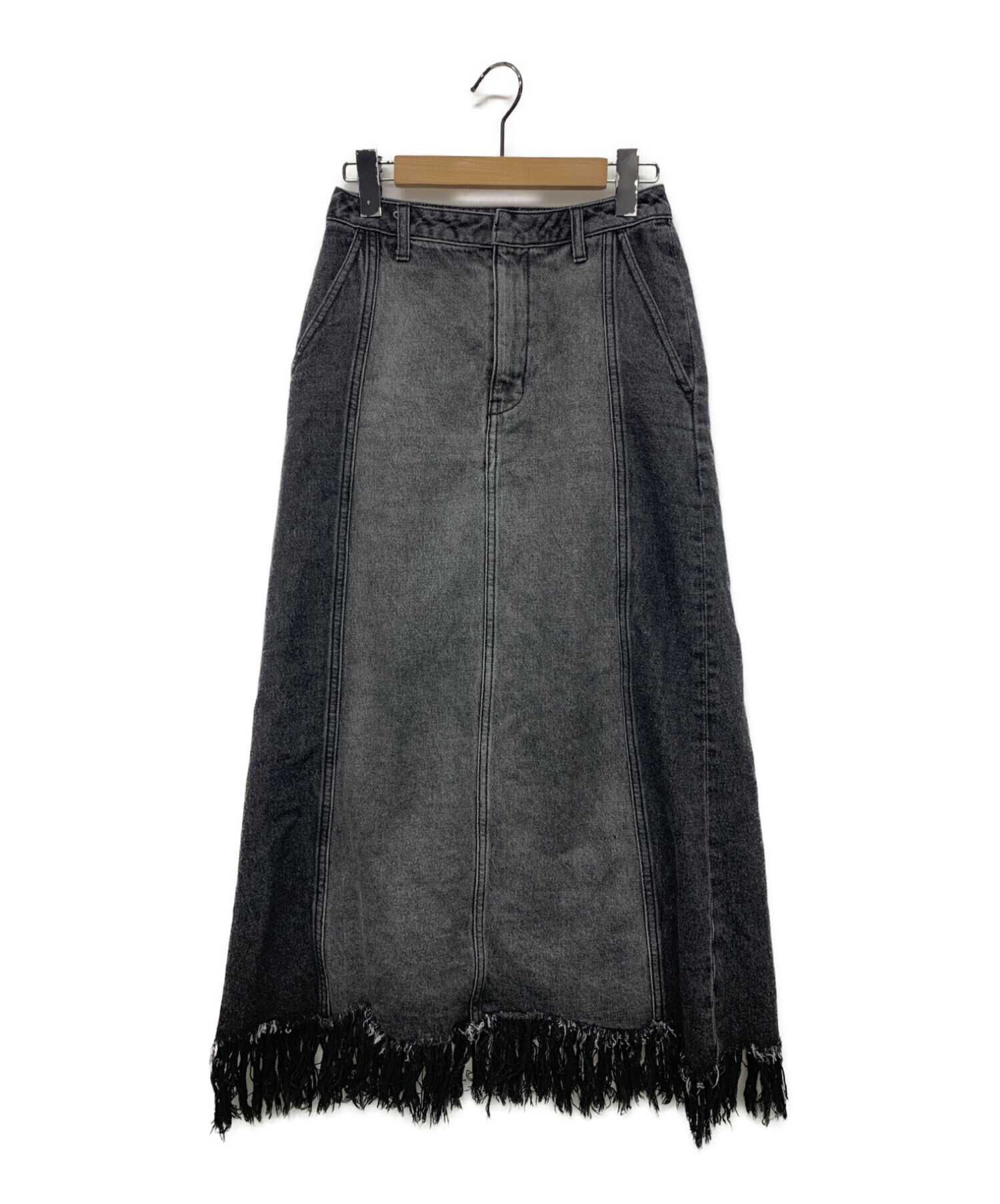 AMERI (アメリ) RAGGED DENIM SKIRT サイズ:S