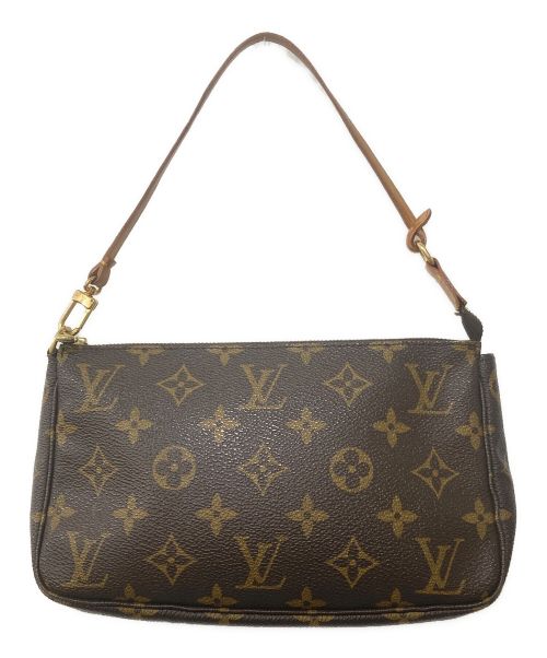 LOUIS VUITTON（ルイ ヴィトン）LOUIS VUITTON (ルイ ヴィトン) ポシェットアクセソワール ブラウンの古着・服飾アイテム