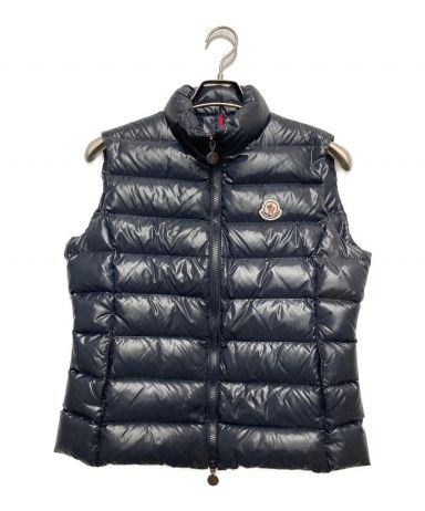 中古・古着通販】MONCLER (モンクレール) ダウンベスト ネイビー