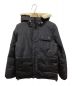 OSC CROSS（オーエスシー クロス）の古着「LASALLE W/SHEARING TRIM DOWN JACKET」｜ブラック