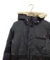 中古・古着 OSC CROSS (オーエスシー クロス) LASALLE W/SHEARING TRIM DOWN JACKET ブラック サイズ:S：20800円