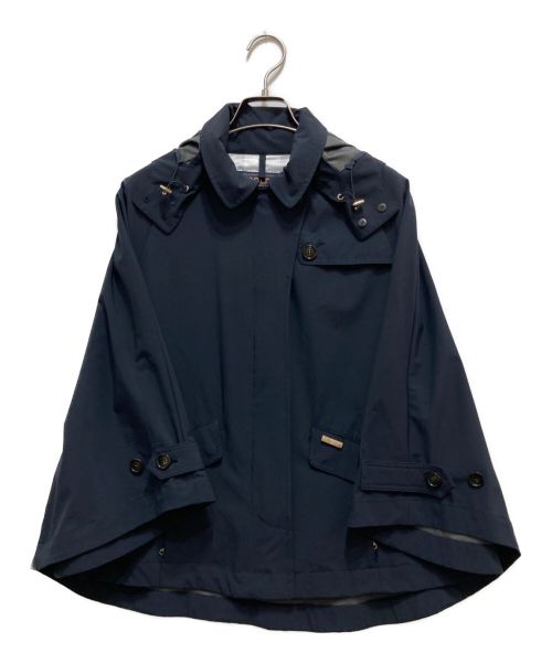 WOOLRICH（ウールリッチ）WOOLRICH (ウールリッチ) ポンチョコート ネイビー サイズ:Sの古着・服飾アイテム