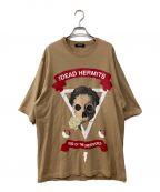 UNDERCOVERアンダーカバー）の古着「BIGTEE DEAD HERMITS」｜ベージュ