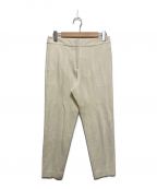 theoryセオリー）の古着「REFINED WOOL JERSEY/CARROT PANT」｜ホワイト