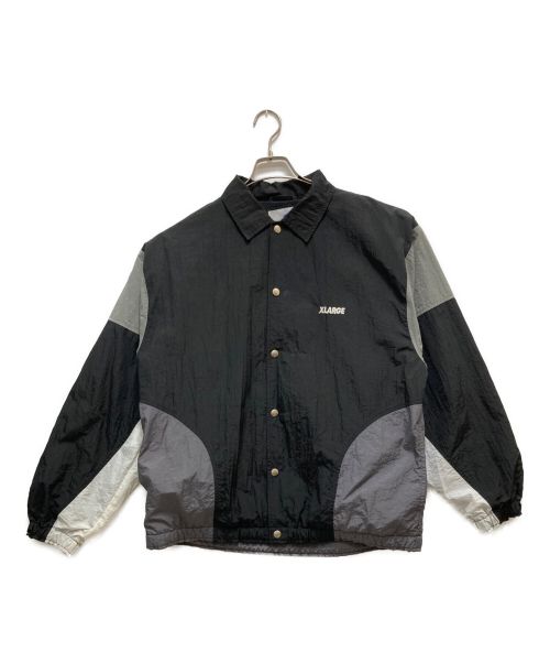 X-LARGE（エクストララージ）X-LARGE (エクストララージ) NYLON TEAM JACKET ブラック サイズ:Lの古着・服飾アイテム