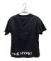 MINEDENIM (マインデニム) Hem Message Print T-SH ブラック サイズ:１(S)：4800円