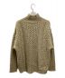 AURALEE (オーラリー) FRENCH MERINO ARAN KNIT TURTLE NECK BIG P/O カーキ サイズ:1：14000円