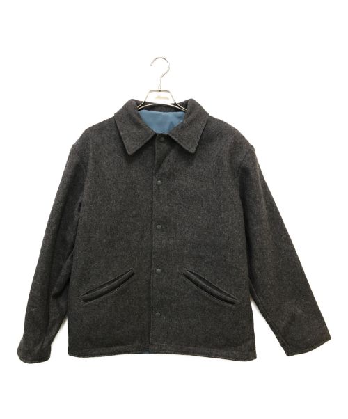 Schott（ショット）Schott (ショット) リバーシブルコーチジャケット グレー×ブルー サイズ:Mの古着・服飾アイテム