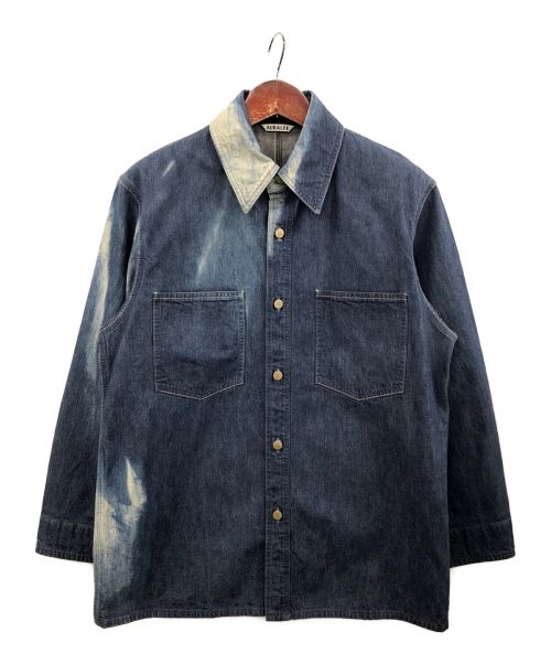 中古・古着通販】AURALEE (オーラリー) SUN FADE BLEACH LIGHT DENIM