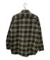 Engineered Garments (エンジニアド ガーメンツ) WORK SHIRT - COTTON TWILL PLAID ブラック×イエロー サイズ:M：12800円